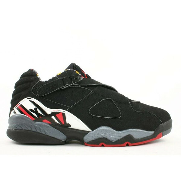 Jordan ジョーダン メンズ スニーカー  【Jordan 8 Retro Low Playoffs (2003)】  大いさ US_M_13 Black/Varsity Red-White