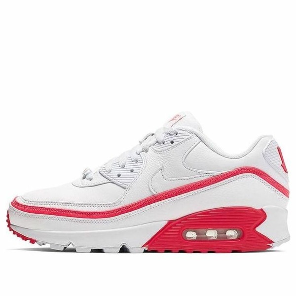 Nike ナイキ メンズ スニーカー  【Nike x Undefeated Air Max 90 \u0027White Solar Red\u0027 CJ7197-103】  大きさ US_5.5(23.5糎)