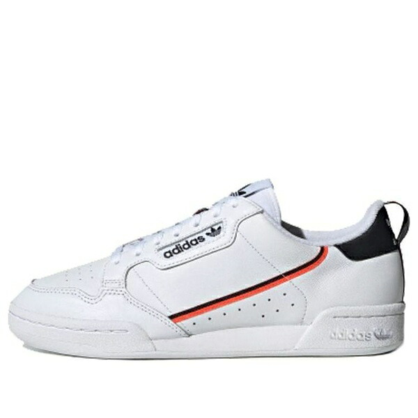 adidas アディダス メンズ スニーカー 【adidas Continental 80 'White Solar Red' FW5815】 サイズ US_10(28.0cm)|asty
