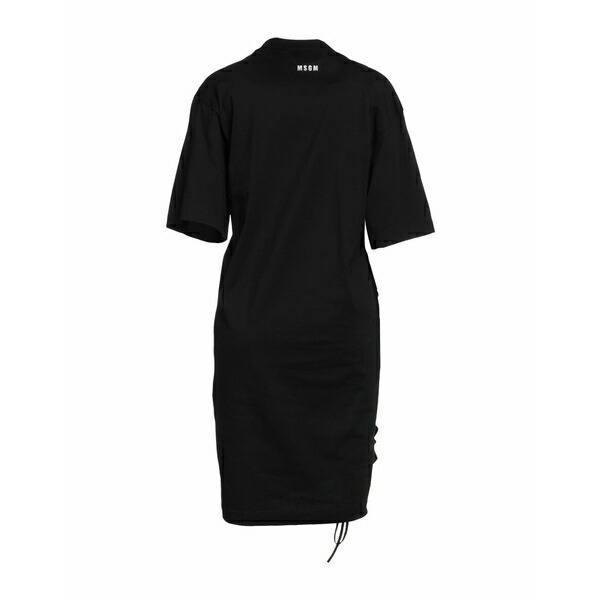 エムエスジイエム レディース ワンピース トップス Short dresses Black スーツ・セットアップ | windowmaker.com