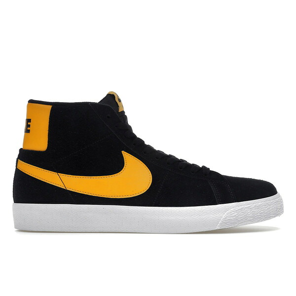 Nike ナイキ メンズ スニーカー 【Nike SB Zoom Blazer Mid Black University Gold】 サイズ US_8.5(26.5cm) Black/University Gold-Black-White|asty