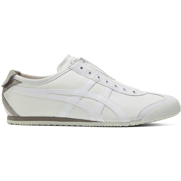 ASICS アシックス メンズ スニーカー 【Onitsuka Tiger Mexico 66 Slip-On White Grey】 サイズ US_5(23.0cm) White/White|asty
