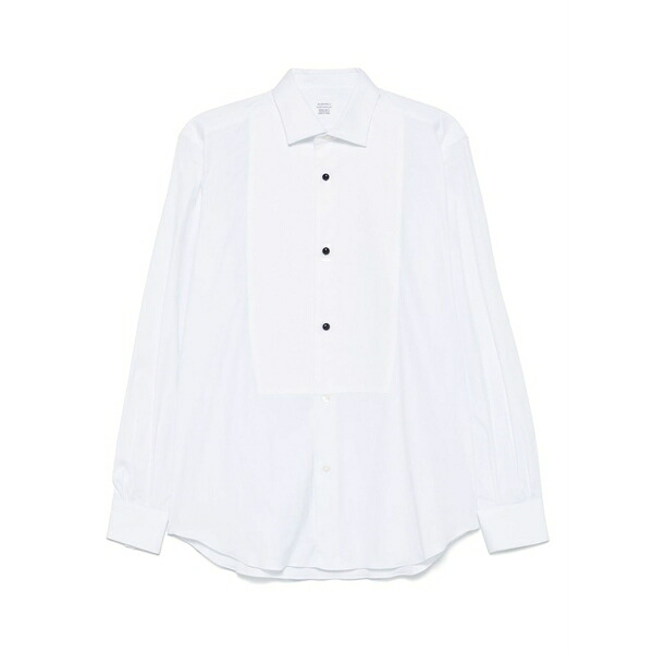 マッザレッリ メンズ プルオーバー トップス Smocking shirt White