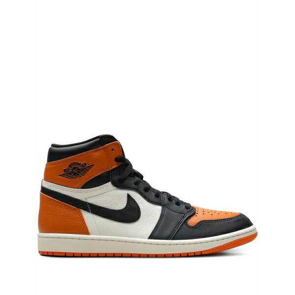 ジョーダン メンズ スニーカー シューズ Air jordan 1 high og leather sneakers Red