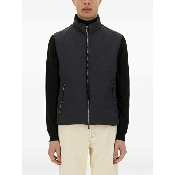 ムーレー メンズ ジャケット＆ブルゾン アウター Senio-skt zip-up gilet Blue
