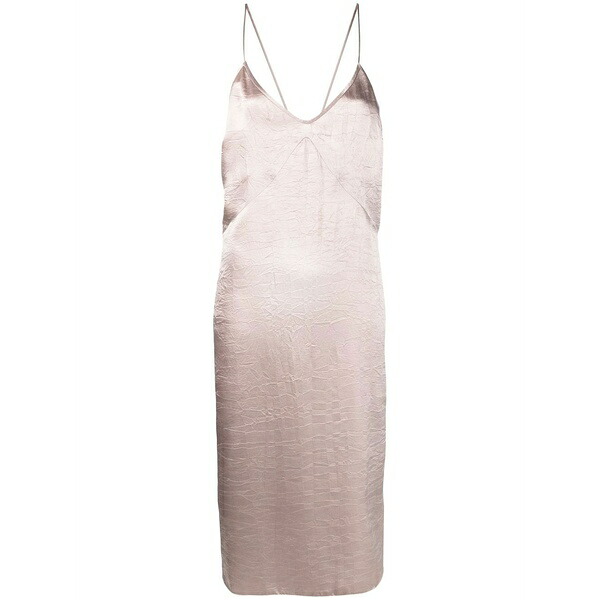 ディースクエアード レディース ワンピース トップス Satin-finish cami dress Neutrals｜asty
