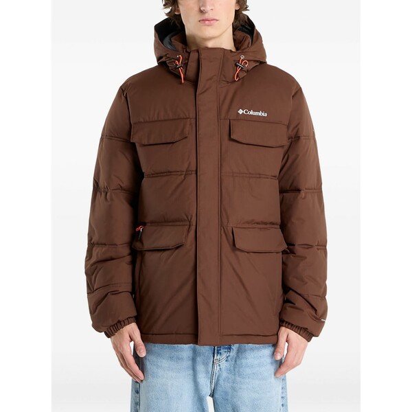 コロンビア メンズ ジャケット&ブルゾン アウター Landroamer芒聞 hooded puffer jacket Brown|asty