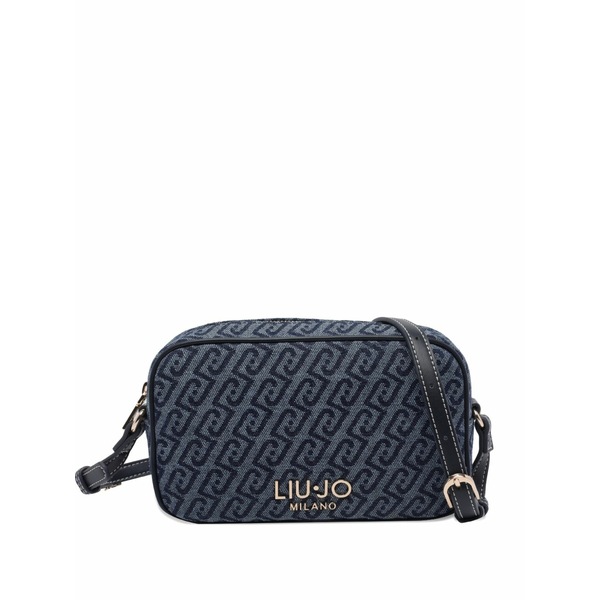 リュージョー レディース ショルダーバッグ バッグ Logo zip cross body bag Blue｜asty