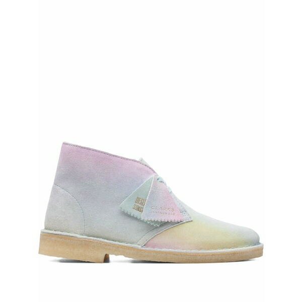 クラークス レディース ブーツ シューズ Tie-dye "multi (rainbow) boots Neutrals|asty