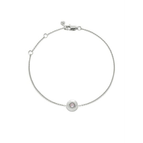 モニカヴィナダー レディース ブレスレット・バングル・アンクレット アクセサリー June birthstone bracelet Silver|asty