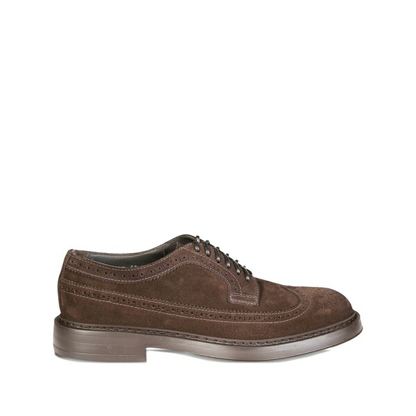ドンカルズ メンズ 御召しものシューズ シューズ Coda di rondine derby shoes Brown