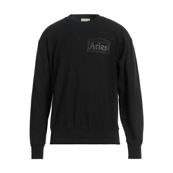 【送料無料】 アリーズ メンズ パーカー・スウェットシャツ アウター Sweatshirts Black