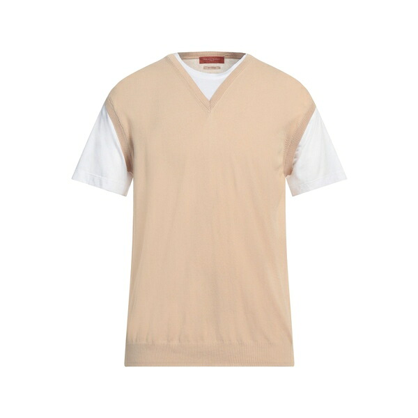 【送料無料】 ダニエル フィエゾリ メンズ ニット&セーター アウター Sweaters Beige｜asty