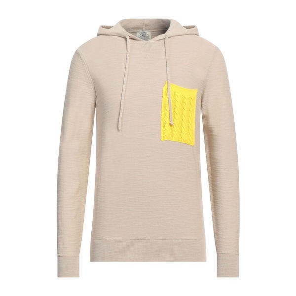 【貨物輸送無料】 エムキュージェイ メンズ 編み物\u0026プルオーバー アウター Sweaters Beige