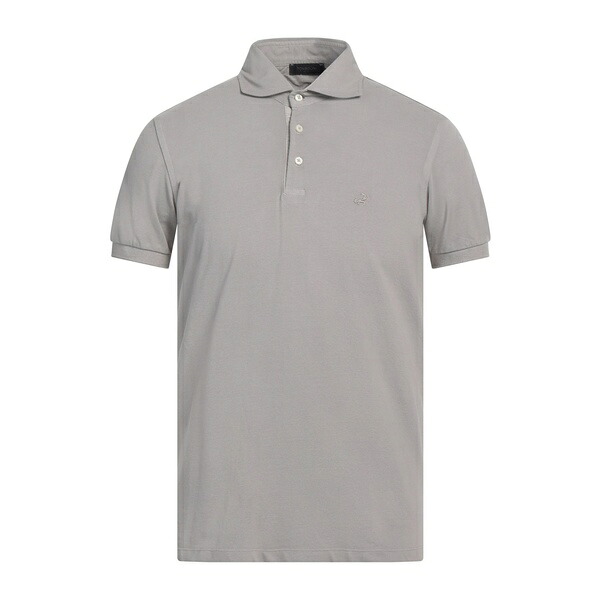 【送料無料】 トンボリーニ メンズ Tシャツ トップス Polo shirts Grey