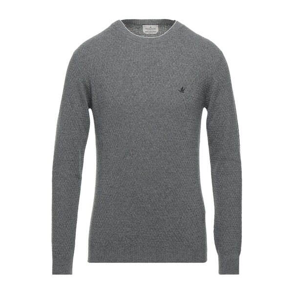 【貨物輸送無料】 ブルックス活動の領域 メンズ 編み物\u0026プルオーバー アウター Sweaters Grey