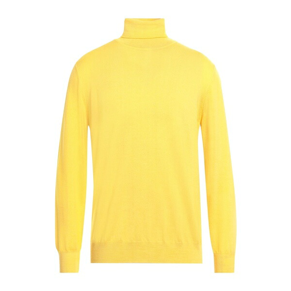 【貨物輸送無料】 カングラ  メンズ 編み物\u0026プルオーバー アウター Turtlenecks Yellow