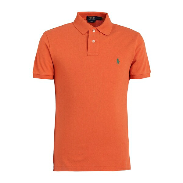 【送料無料】 ラルフローレン メンズ Tシャツ トップス Polo shirts Orange