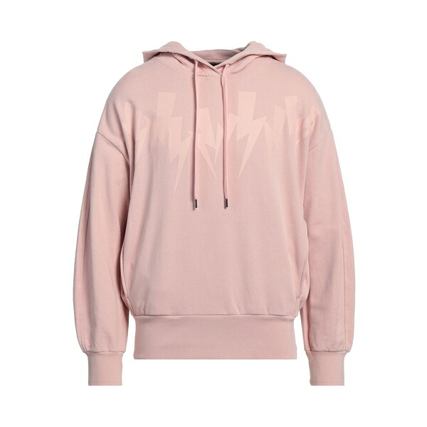 【送料無料】 ニールバレット メンズ パーカー・スウェットシャツ アウター Sweatshirts Pink