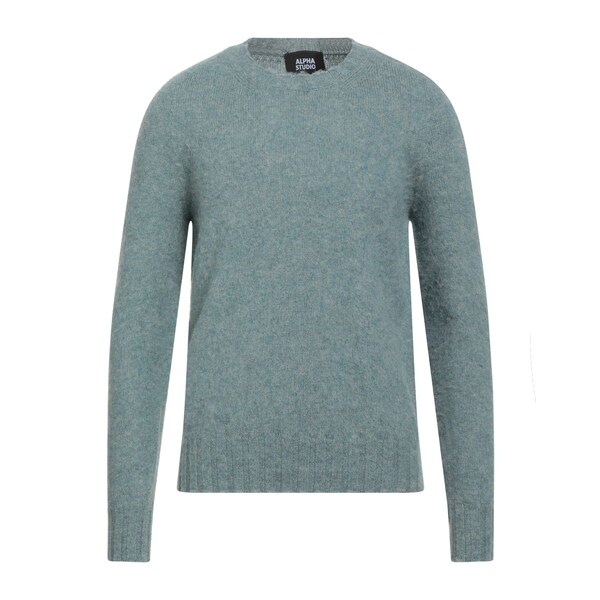 【貨物輸送無料】 アルファス テューディオ メンズ 編み物\u0026スウェーター アウター Sweaters Green