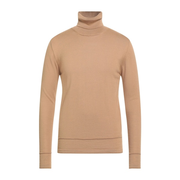 【貨物輸送無料】 メッサジェリエ メンズ 編み物\u0026プルオーバー アウター Turtlenecks Beige