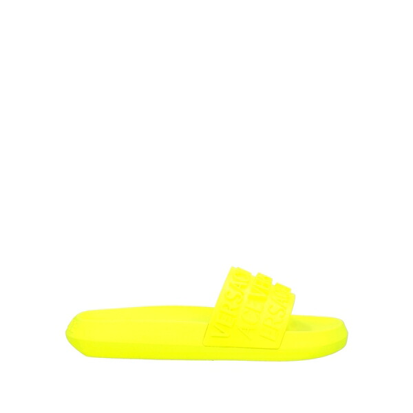 【送料無料】 ヴェルサーチ メンズ サンダル シューズ Sandals Yellow|asty