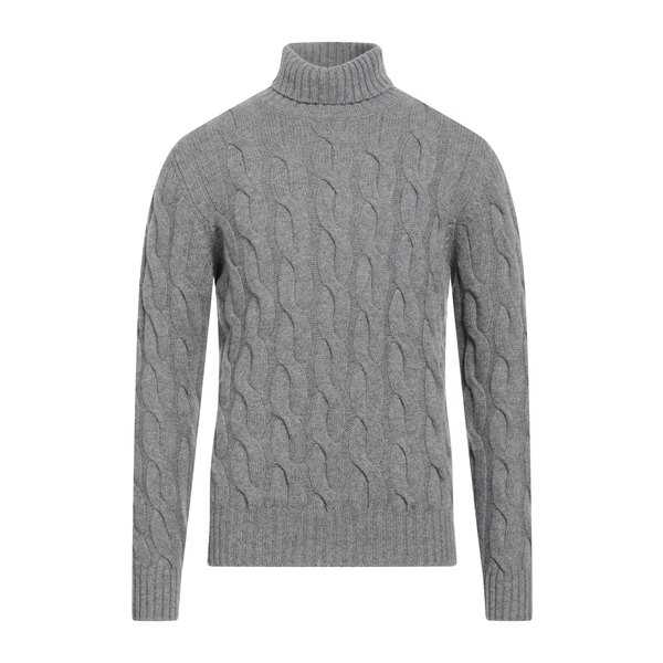 【貨物輸送無料】 ムーレー メンズ 編み物\u0026ティーシャツ アウター Turtlenecks Grey