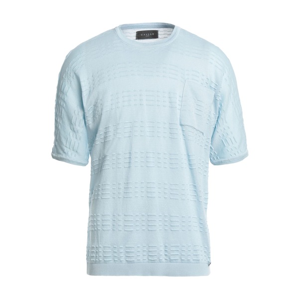 【貨物輸送無料】 ガレパリ メンズ 編み物\u0026プルオーバー アウター Sweaters Azure