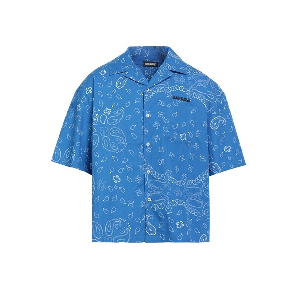 【送料無料】 バロウ メンズ シャツ トップス Shirts Blue 17,870円
