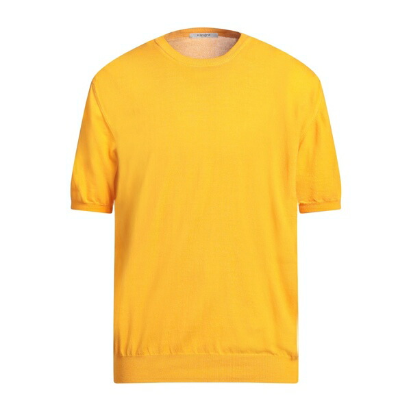 【貨物輸送無料】 カングラ  メンズ 編み物\u0026プルオーバー アウター Sweaters Orange