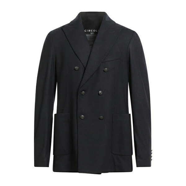 【送料無料】 チルコロ1901 メンズ ジャケット＆ブルゾン アウター Blazers Blue｜asty