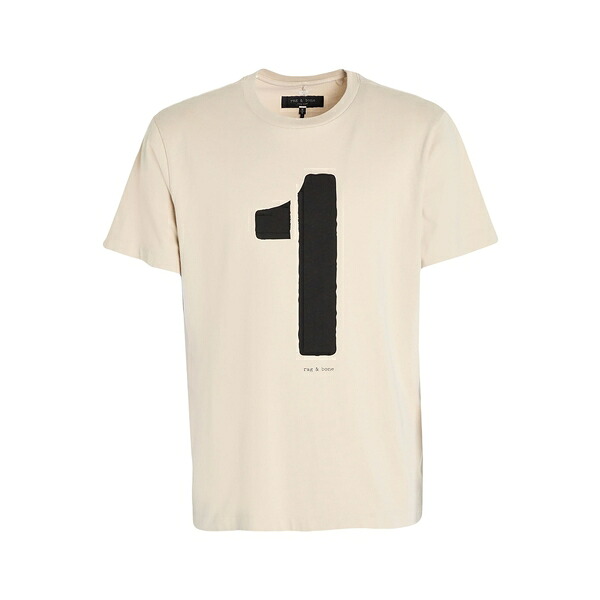 【送料無料】 ラグアンドボーン メンズ Tシャツ トップス T-shirts Beige