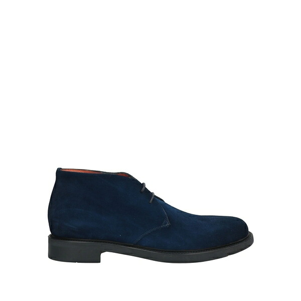【貨物輸送無料】 サントーニ メンズ ブーツ シューズ Ankle boots Blue