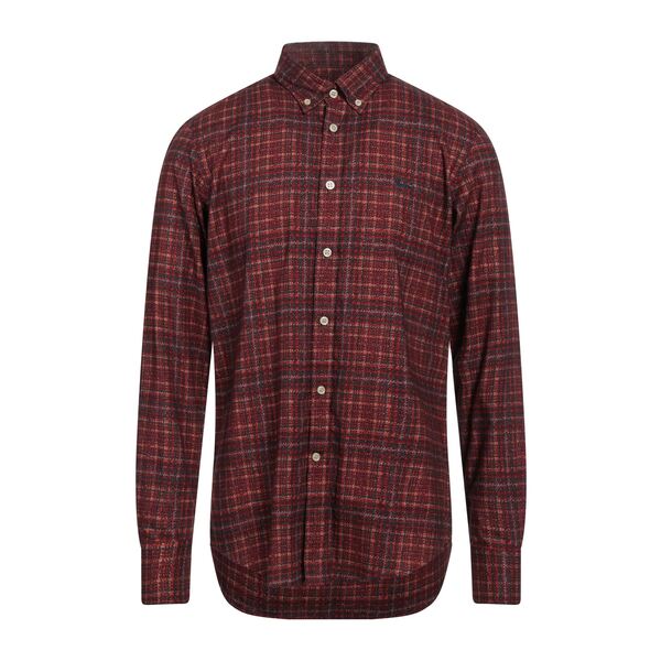 【送料無料】 ハーモント & ブレイン メンズ シャツ トップス Shirts Red｜asty