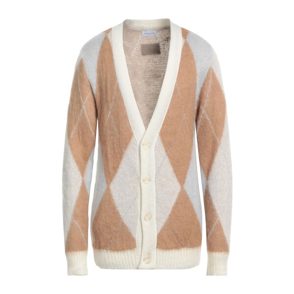 【貨物輸送無料】 身寄り一塁手 メンズ ジレー アウター Cardigans Beige