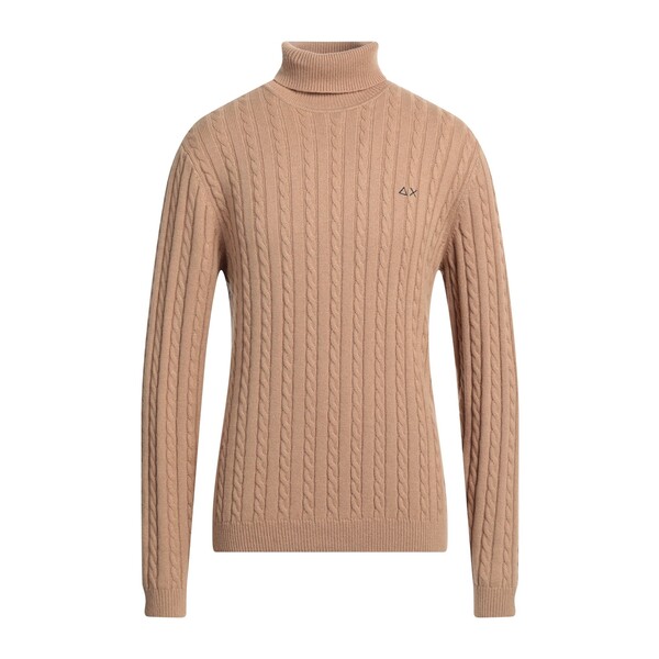 【送料無料】 サンシックスティーエイト メンズ ニット&セーター アウター Turtlenecks Beige