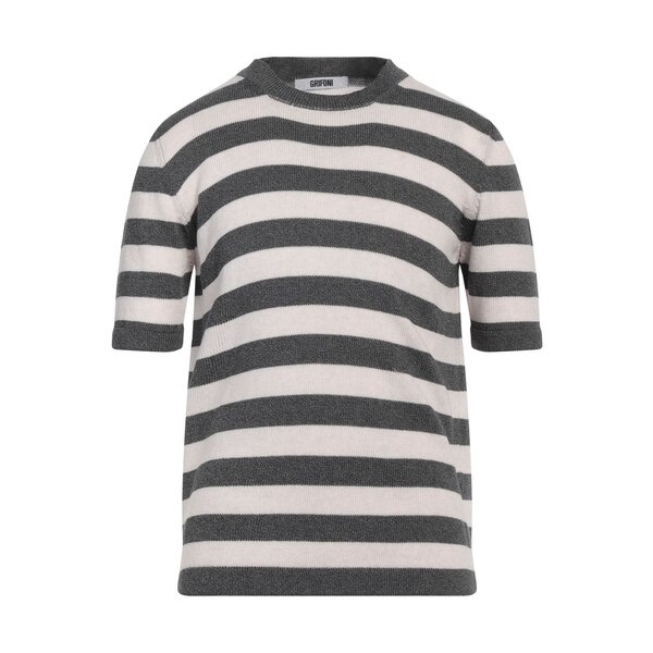 【送料無料】 グリフォーニ メンズ ニット&セーター アウター Sweaters Grey