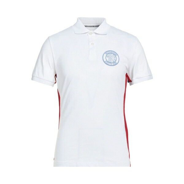 【送料無料】 ビッケンバーグス メンズ Tシャツ トップス Polo shirts White