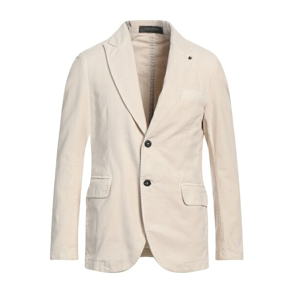 【送料無料】 メッサジェリエ メンズ ジャケット＆ブルゾン アウター Blazers Beige