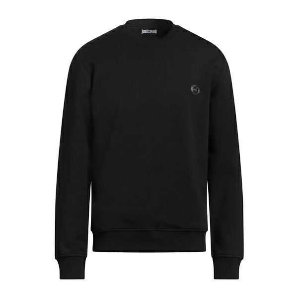 【送料無料】 ロベルトカヴァリ メンズ パーカー・スウェットシャツ アウター Sweatshirts Black