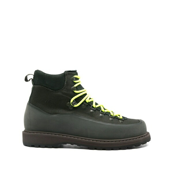 ディエム メンズ ブーツ シューズ Roccia vet lace-up boots Green