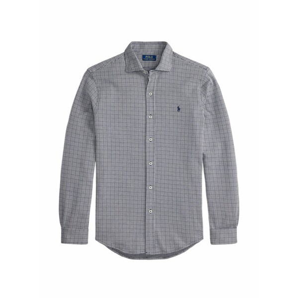ラルフローレン メンズ シャツ トップス Checked-patterned shirt Grey