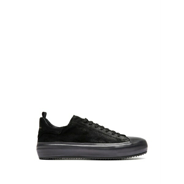 オフィチーネ クリエイティブ メンズ スニーカー シューズ Suede sneakers Black|asty