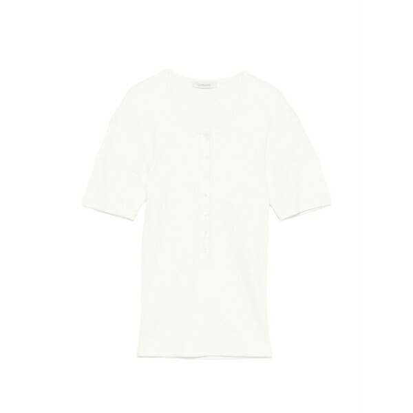 ルメール レディース Tシャツ トップス Henley fitted top Neutrals｜asty