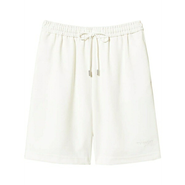 ツイン仕掛ける レディース 心地好いズボン下 ボトムス クロム茫陋pe piquet shorts Neutrals