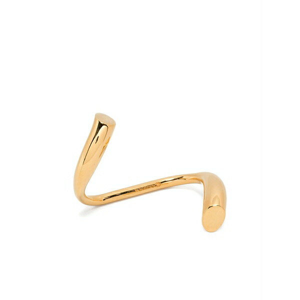 シャルロット・シェネ レディース リング アクセサリー Double biseau ring Gold|asty