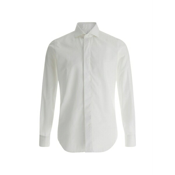 アレッサンドロゲラルディ メンズ プルオーバー トップス Buttoned shirt White