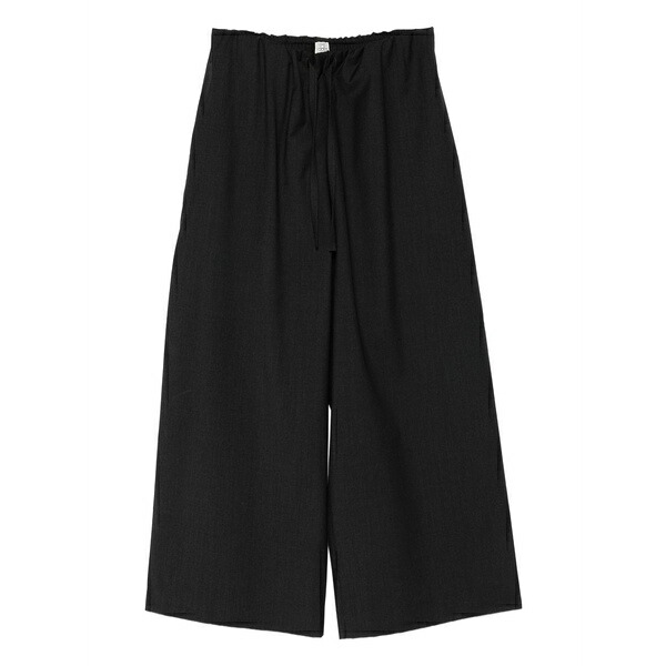 トーテム レディース カジュアルパンツ ボトムス Drawstring-waist trousers Grey｜asty