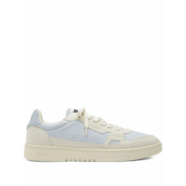 アクセルアリガト メンズ スニーカー シューズ  dice lo perforated panelled leather sneakers Neutrals