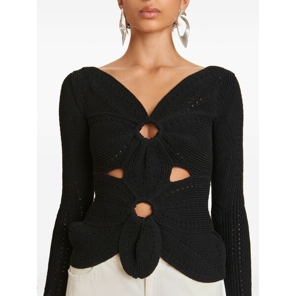 カルトガイア レディース ニット&セーター アウター Lule sweater Black｜asty